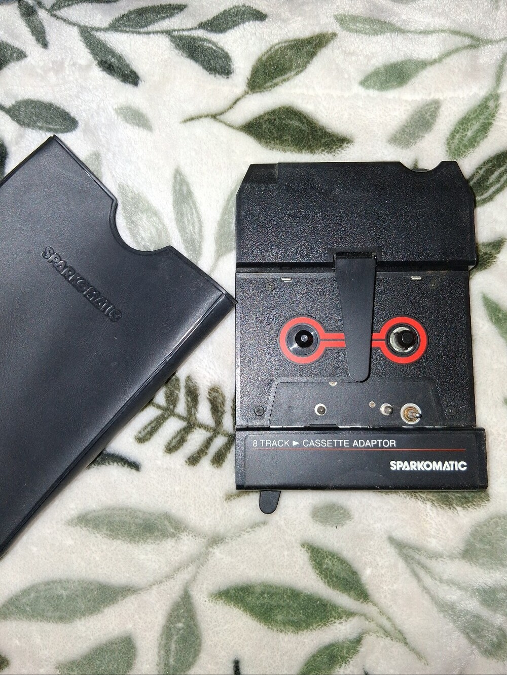 Vintage Sparkomatic Cassette To 8 Track Adaptor With Original Sleeve